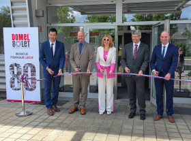 Domel opens the doors to the future on its 80th anniversary: Solemn opening of the new Trata 2 location
