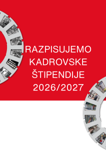 Razpis kadrovskih štipendij Domel za leto 2026/2027