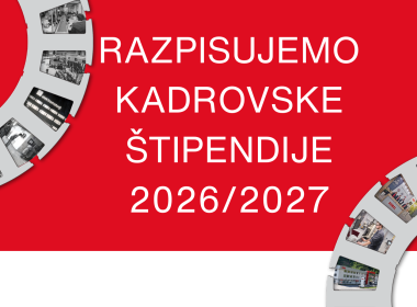 Razpis kadrovskih štipendij Domel za leto 2026/2027