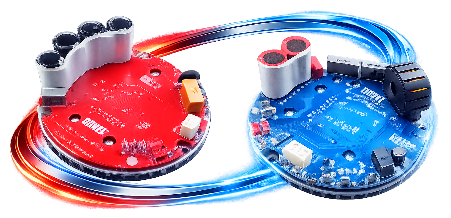 Primerjava brez (levo) in z (desno) aktivnim PFC-jem